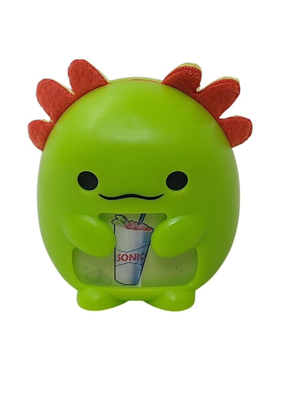 Sonic Drive-In ZURU Snackles Axolotl Limeade 2025 Wacky Pack Lenticular Toy